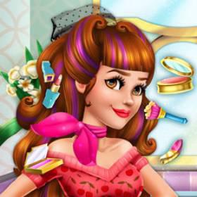 play Victoria Retro Real Makeover - Free Game At Playpink.Com