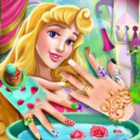 play Sleeping Princess Nails Spa - Free Game At Playpink.Com
