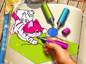 play Pets Coloring Book
