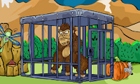 play G2J Locked Up Gorilla Rescue