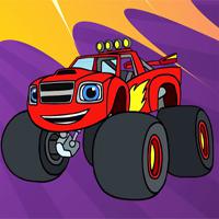 play Blaze-Monster-Truck-Coloring-Book