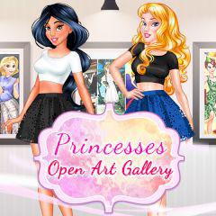 play Princesses Open Art Gallery