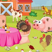 play Thanksgiving-Day-Farm-House-Cleaning