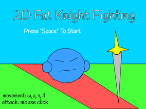 play 2D Fat Knight Fighting