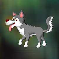 play Amiable Forest Wolf Escape