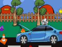 play Recover A Burning Car On Fire