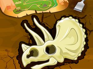 play Dinosaur Bone Digging