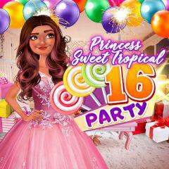 Princess Sweet Tropical 16 Party