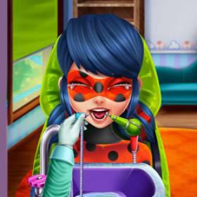 play Miraculous Hero Real Dentist - Free Game At Playpink.Com