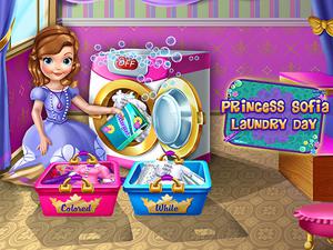 play Young Princess Laundry Day