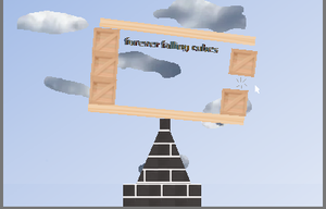 Forever Falling Cubes