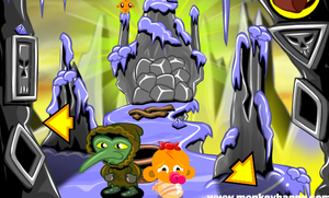 play Monkey Go Happy: Stage 290 Viking Saga