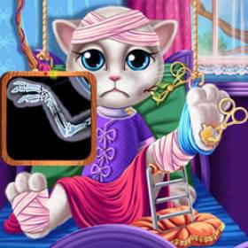 play Kitty Hospital Recovery - Free Game At Playpink.Com