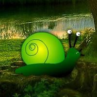 play Green Snail Forest Escape