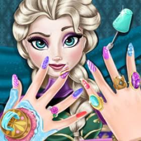 Ice Queen Nails Spa - Free Game At Playpink.Com