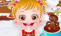 play Baby Hazel Gingerbread House