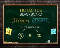 play Tic Tac Toe Blackboard