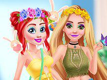 play Princess Easter Bunny Party