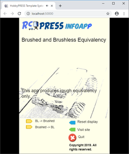 play Find The Brushless Equivalents Based On Motor Turns