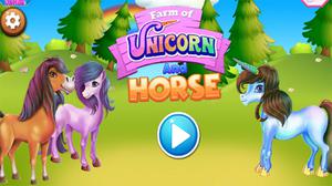 play Farm Of Unicorn And Horse