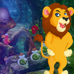 play Grumpy Lion Escape Game