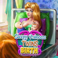 play Sleepy Princess Twins Birth