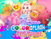 play Princess Color Splash Festival