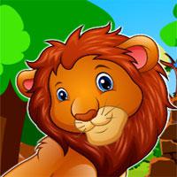 Smart Lion Cub Rescue Escape