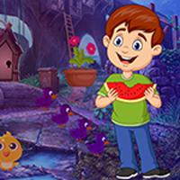play Games4King Watermelon Boy Rescue Escape