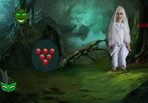 play Little Ghost Girl Forest Escape