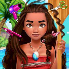 play Polynesian Princess Real Haircuts