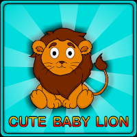 play G2J Cute Baby Lion Rescue