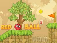 play Red Bounce Ball 5