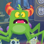 play Fearful Green Creature Rescue