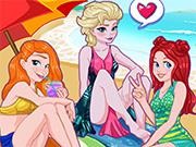 play Princesses Beach Party