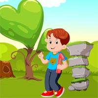 play Games4King-Cute-School-Boy-Escape