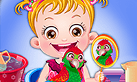play Baby Hazel: Parrot Care