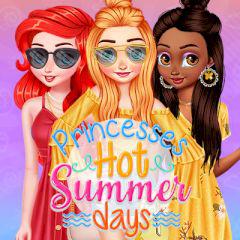 play Princesses Hot Summer Days