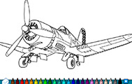 play Game Disney Planes Coloring Book