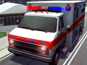 play Best Emergency Ambulance Rescue Drive Sim