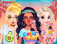 Colors Of Summer Princesses Edition game