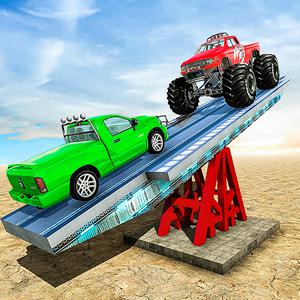 play Seesaw Ramp Car Balance Driving Challenge