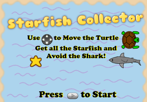 play Starfish Collector