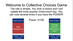 Collective Choices
