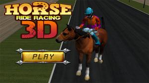 play Horse Ride Racing 3D