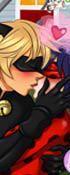 play Miraculous Ladybug And Cat Noir Kissing