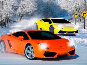 play Snow Track Racing 3D