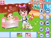 play Baby Hazel As Babysitter