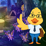 play Cartoon Duck Teacher Escape