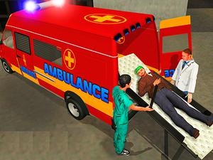 play Ambulance Rescue Driver Simulator 2018